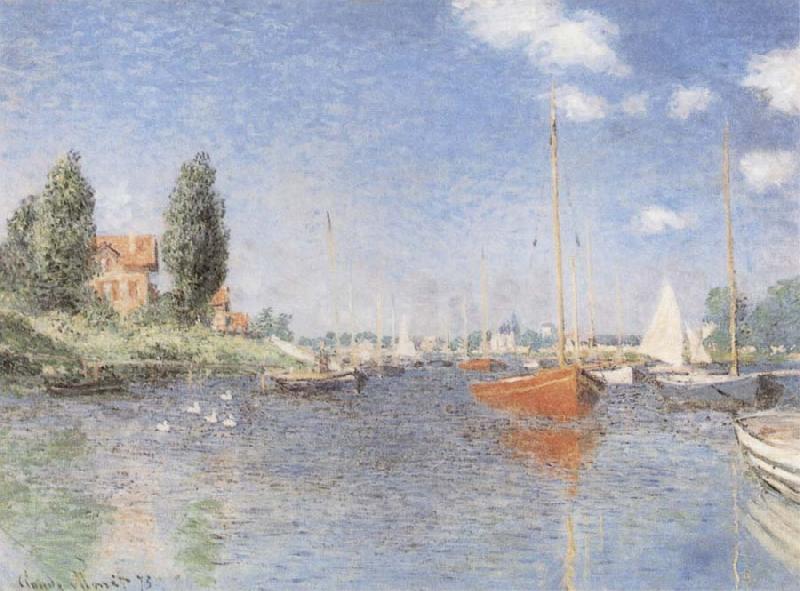 The Red Boats, Claude Monet